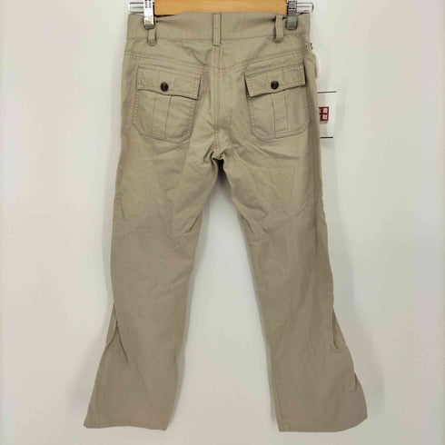 ポロジーンズカンパニーラルフローレン POLO JEANS COMPANY RALPH LAUREN リップストップフレアパンツ Y2K レディース JPN:2