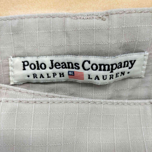 ポロジーンズカンパニーラルフローレン POLO JEANS COMPANY RALPH LAUREN リップストップフレアパンツ Y2K レディース JPN:2