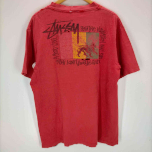 ステューシー Stussy 80S OLD ラスタライオン クルーネックTシャツ メンズ
