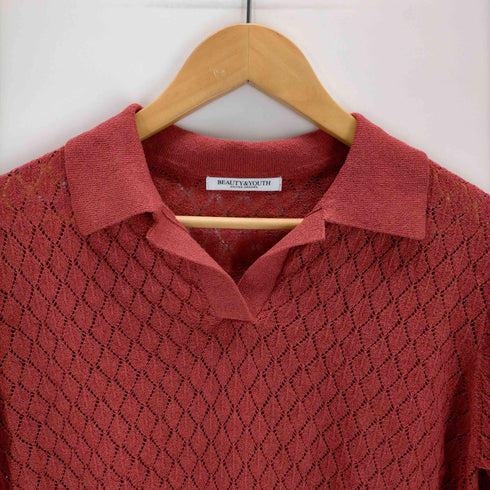 ビューティーアンドユースユナイテッドアローズ BEAUTY & YOUTH UNITED ARROWS スキッパー ポロスカシニット レディース FREE