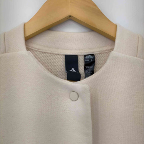 アディダス adidas ルーズフィット フレンチテリー ボタンドガウン レディース JPN:L
