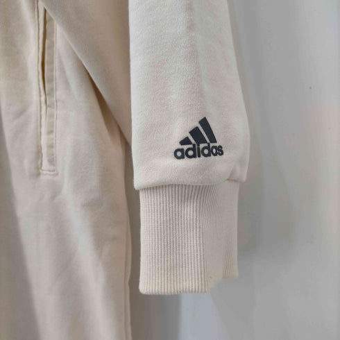 アディダス adidas ルーズフィット フレンチテリー ボタンドガウン レディース JPN:L