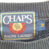 チャップスラルフローレン CHAPS RALPH LAUREN 80-90s ロゴ刺繍 クルーネックスウェット メンズ import:M