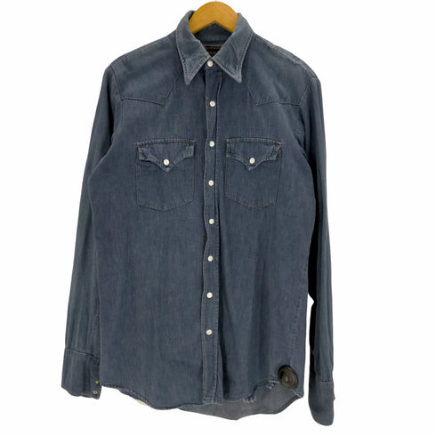 シアーズローバックス SEARS ROEBUCKS 70S ウエスタンシャツ メンズ 15 1/2 L