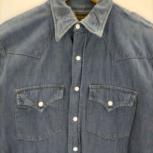 シアーズローバックス SEARS ROEBUCKS 70S ウエスタンシャツ メンズ 15 1/2 L