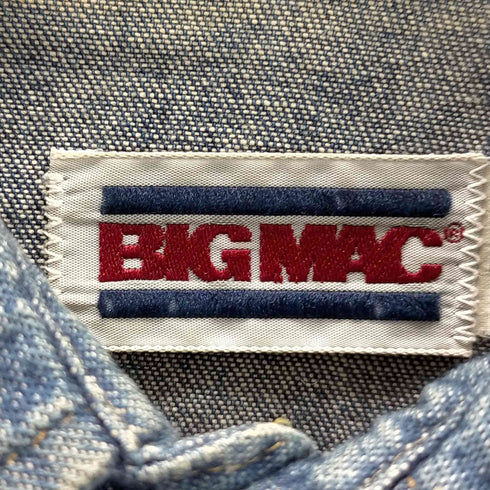 ビッグマック BIG MAC 80S USA製 ウエスタンシャツ メンズ 15 1/2 L