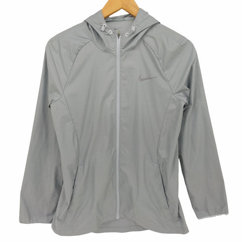ナイキ NIKE authentic woven fitness sports training casual hooded jacket エッセンシャル フーデッド ランニング ジャケット レディース import:M