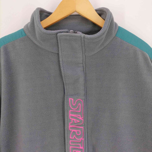 スターターブラックレーベル STARTER BLACK LABEL FLEECE TRACK JACKET フリーストラックジャケット メンズ import:L