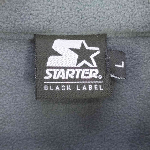 スターターブラックレーベル STARTER BLACK LABEL FLEECE TRACK JACKET フリーストラックジャケット メンズ import:L