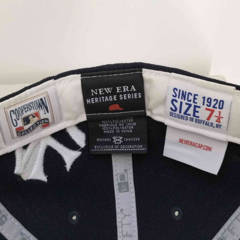 ニューエラ NEW ERA 59FIFTY HERITAGE SERIES ベースボールチームロゴ刺繍 キャップ メンズ 7 1/4