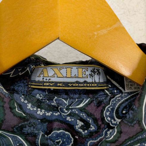 AXLE シルクペイズリーシャツ メンズ JPN:L