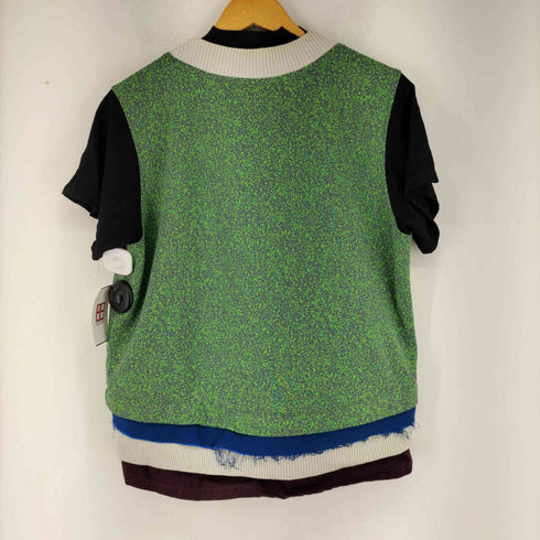 ナマチェコ NAMACHEKO Oonga Shirt レイヤードニット メンズ JPN:L
