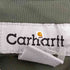 カーハート Carhartt 90-00s 革ロゴパッチ ボタンダウンワークシャツ メンズ 3XL