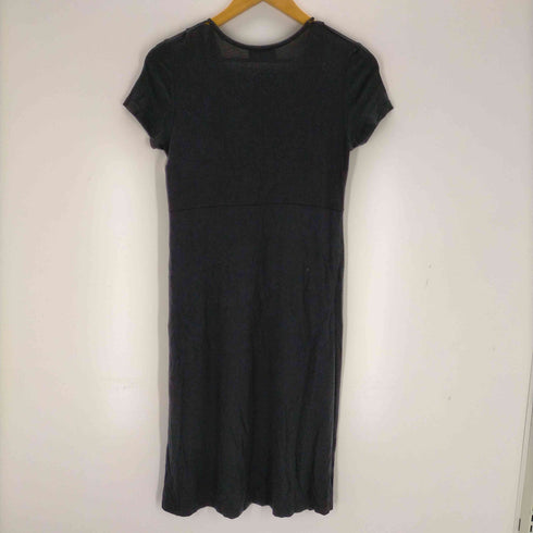 アニエスベー agnes b. フロントメッシュ ワンピース レディース