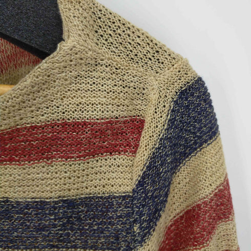 ローレンラルフローレン LAUREN RALPH LAUREN コットンリネンボーダーカットソー レディース JPN:XL