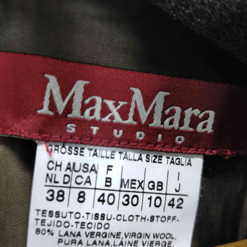 マックスマーラ MAX MARA 装飾 ノースリーブワンピース レディース JPN:42