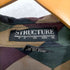 ストラクチャー STRUCTURE アーガイル柄マルチカラーシルクシャツ メンズ JPN:XL