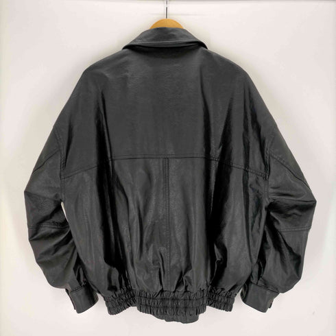 フリークスストア FREAKS STORE 23AW フェイクレザー ブルゾンジャケット メンズ FREE