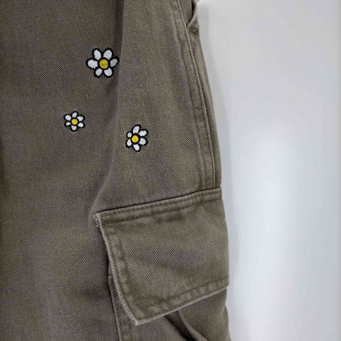 フーズフーギャラリー W.W.G フラワー刺繍カーゴパンツ レディース FREE