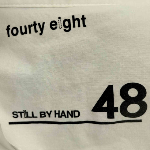 スティルバイハンド STILL BY HAND fourty eight ストライプシャツ メンズ JPN:48
