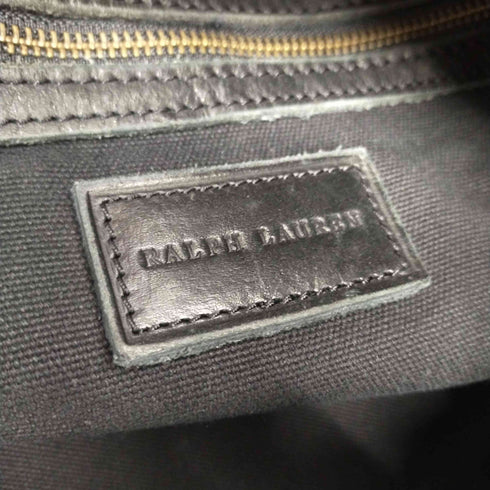 ラルフローレン RALPH LAUREN バッファローチェックレザーコンビトートバッグ メンズ ONE SIZE
