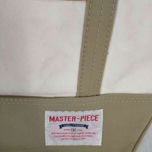 マスターピース MASTERPIECE キャンバストートバック メンズ