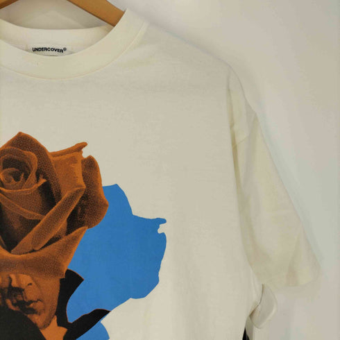 アンダーカバー UNDERCOVER ZIP TEE ROSE COLLAGE サイドジップ グラフィックプリントTシャツ メンズ JPN:3