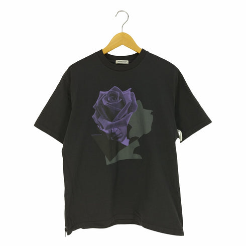 アンダーカバー UNDERCOVER ZIP TEE ROSE COLLAGE サイドジップ グラフィックプリントTシャツ メンズ JPN:3