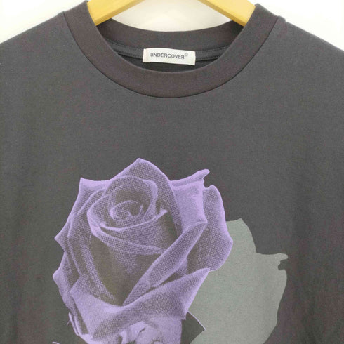 アンダーカバー UNDERCOVER ZIP TEE ROSE COLLAGE サイドジップ グラフィックプリントTシャツ メンズ JPN:3