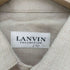 ランバン LANVIN カシミヤ 混 ウール レギュラーカラー L/S シャツ メンズ import:M