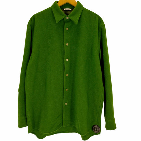 オーラリー AURALEE 22AW WOOL CASHMERE LIGHT TWEED SHIRTS メンズ JPN:4