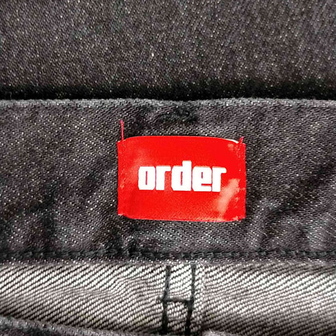 オーダー order order loose denim pants one wash メンズ JPN:M