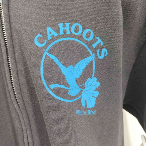 90S LEEボディ CAHOOTS プリント ジップアップ パーカー メンズ