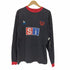 ステューシー Stussy 90S USA製 21trn エンブレム フロッキー プリント トリム L/S Tシャツ メンズ import:L