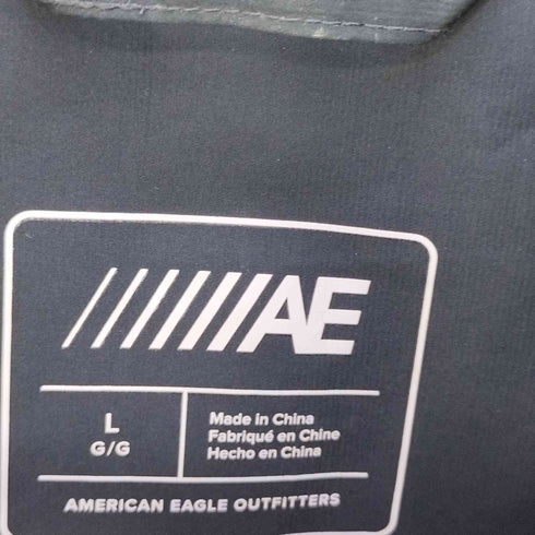 アメリカンイーグルアウトフィッターズ AMERICAN EAGLE OUTFITTERS ドローコード付き マウンテンパーカー メンズ import:L