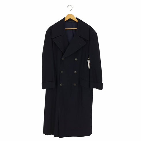 ヨウジヤマモトプールオム Yohji Yamamoto POUR HOMME 丸文字タグ ダブルチェスターコート メンズ JPN:M