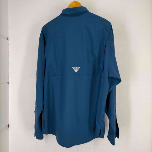 コロンビア Columbia PFG ロゴ刺繍フィッシングシャツ メンズ JPN:L
