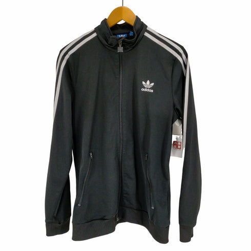 アディダス adidas ロゴ刺繍トラックジャケット メンズ import:XL