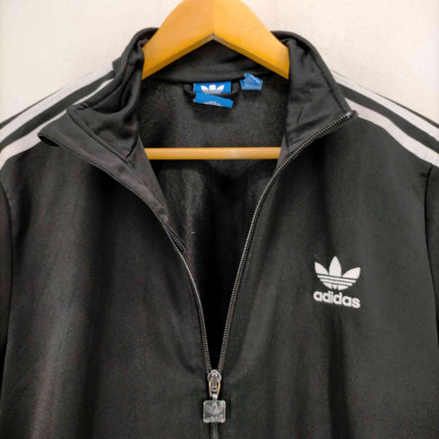 アディダス adidas ロゴ刺繍トラックジャケット メンズ import:XL