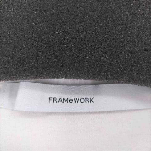 フレームワーク FRAMeWORK ラウンドヘムカットソー レディース