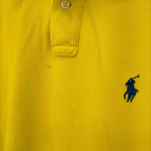 ポロバイラルフローレン Polo by RALPH LAUREN CUSTOM FIT ポニー刺繍 S/S ポロシャツ メンズ JPN:S