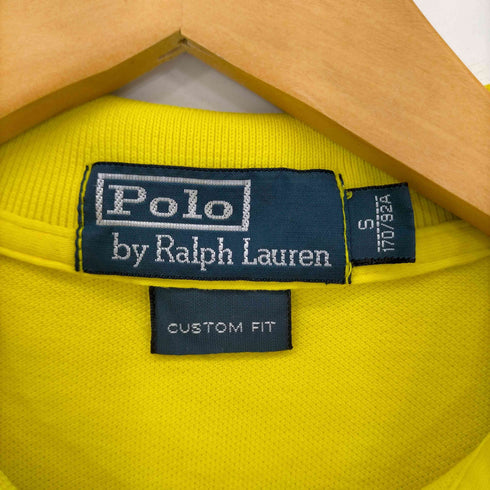 ポロバイラルフローレン Polo by RALPH LAUREN CUSTOM FIT ポニー刺繍 S/S ポロシャツ メンズ JPN:S
