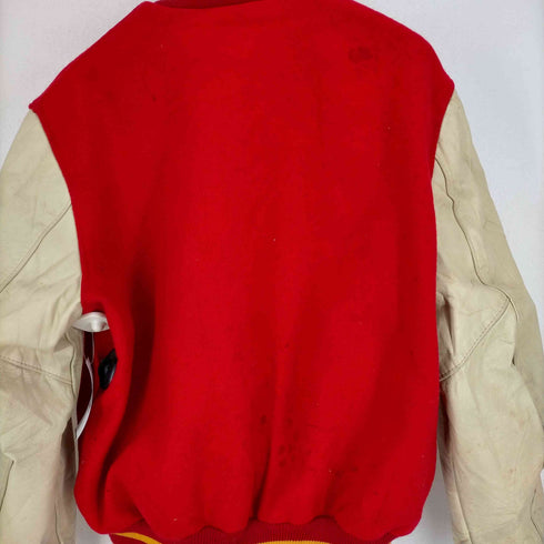 ディロング Delong 90s USA製 ロゴワッペンスタジャン メンズ US:42