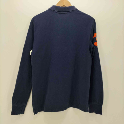 ポロラルフローレン POLO RALPH LAUREN BIGポニー刺繍 鹿の子長袖ポロシャツ レディース 160/80
