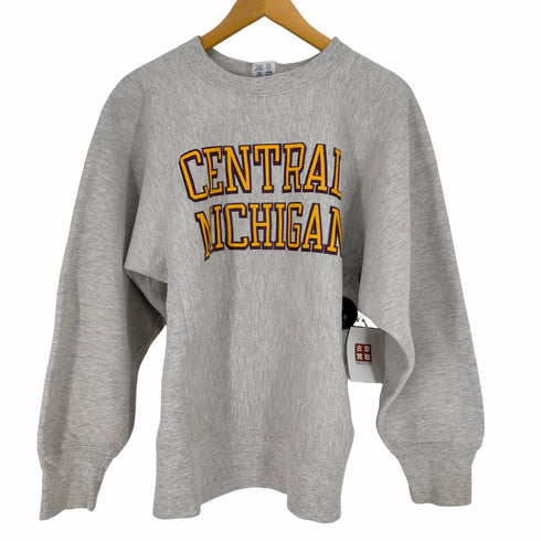 チャンピオン Champion 80s REVERSE WEAVE CENTRAL MICHIGAN クルーネックスウェット メンズ JPN:L