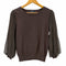 ジャスグリッティー JUSGLITTY 20AW チュールプリーツ袖ニットプルオーバー レディース JPN:2