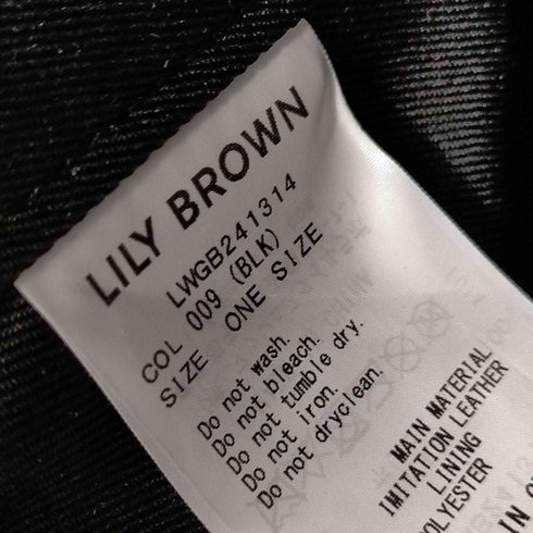 リリーブラウン Lily Brown 23AW デイジーミニバニティ レディース