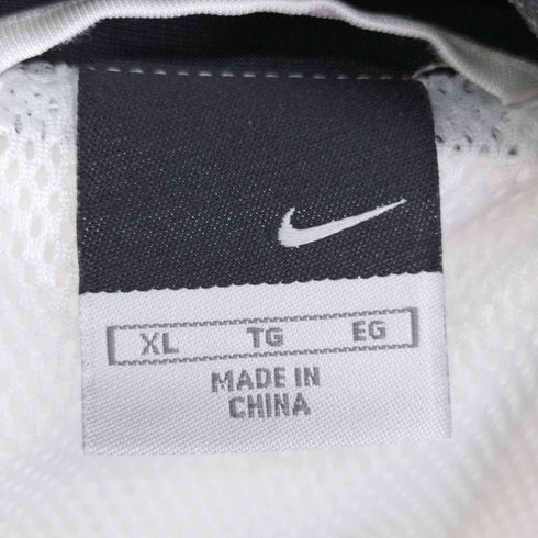 ナイキ NIKE 00s 裏地メッシュ パイピングデザイン ジップアップジャケット メンズ JPN:XL