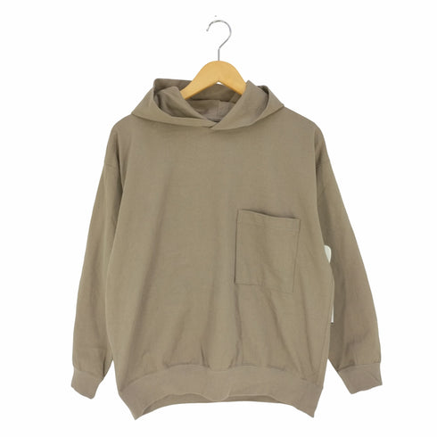 ムジラボ MUJI labo 太番手天竺編み プルオーバーパーカー メンズ XXS-XS