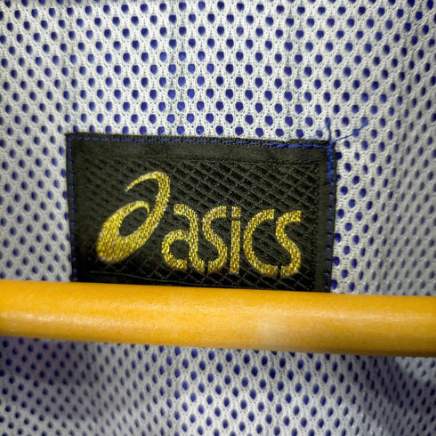 アシックス ASICS 90s ロゴ刺繍ナイロンジャケット メンズ JPN:L